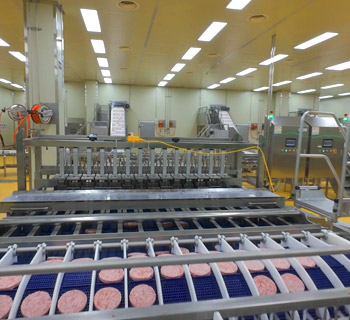 패티 생산 시설